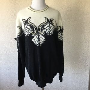 Vintage Carducci Womens Angora Blend Sweater